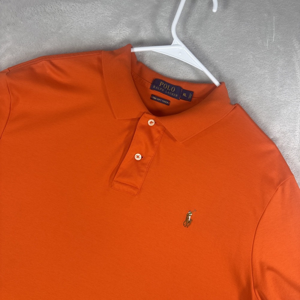 Polo Ralph Lauren Pima Soft Touch Polo Shirt Mens XL Pony Classic Fit
